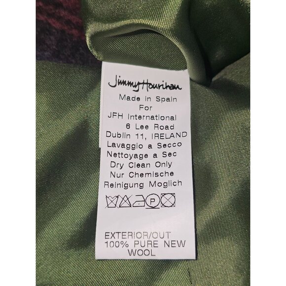 Jimmy Hourihan Women's Gray Wool Swing Coat Size M (E 40) Made In Spain 2939 - Picture 7 of 15